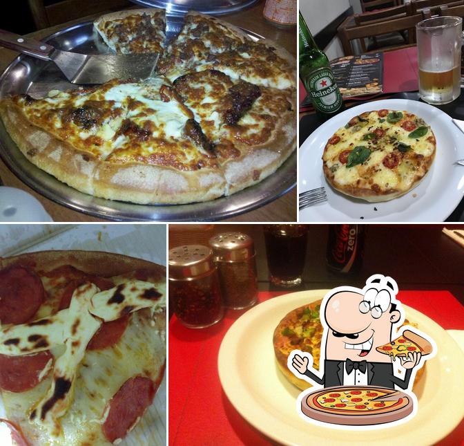 Escolha pizza no Super Pizza Pan