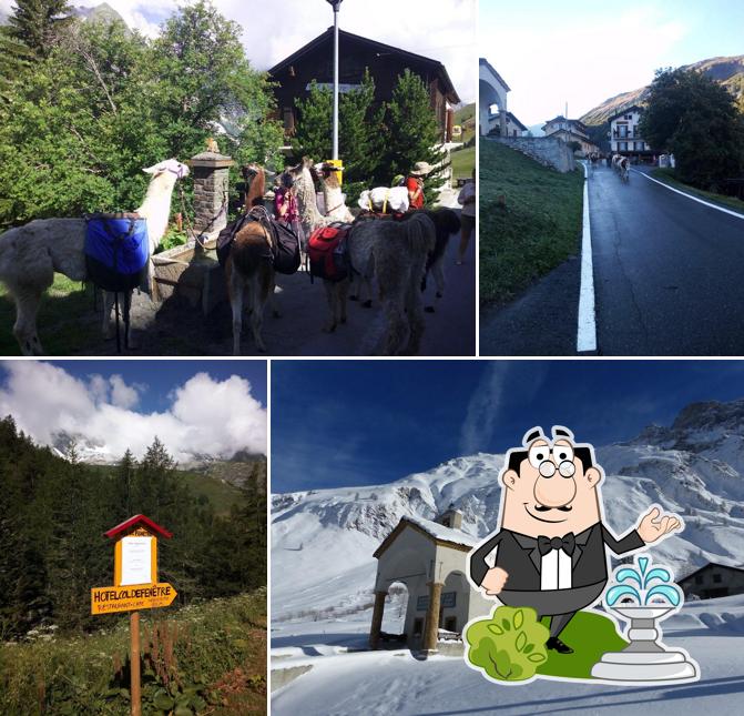 Gli esterni di Hotel du Col de Fenêtre