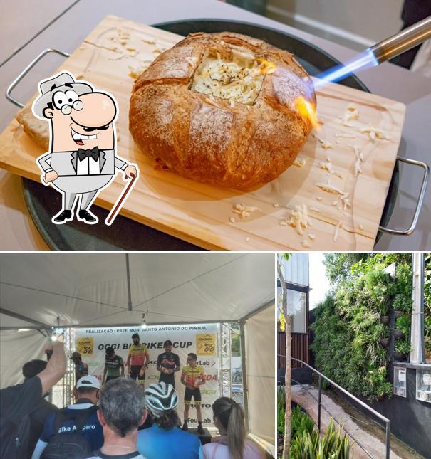 A imagem da exterior e comida no O Maximiano Cafés Gourmet & Especiais Santo Antônio do Pinhal