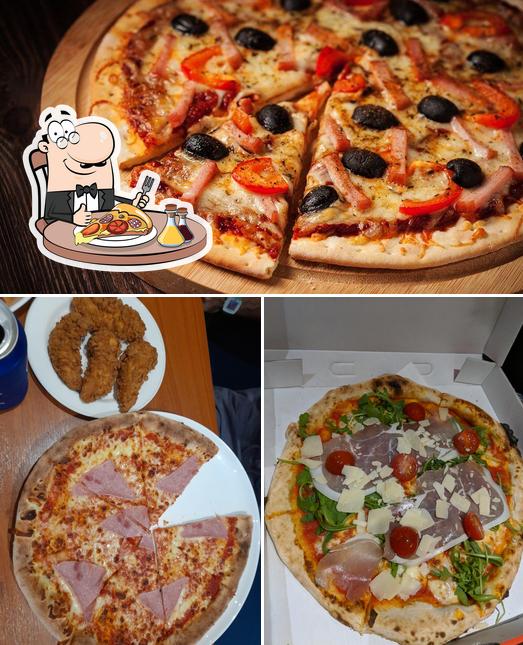Get pizza at Penguin Pizza & Cafe Aberystwyth
