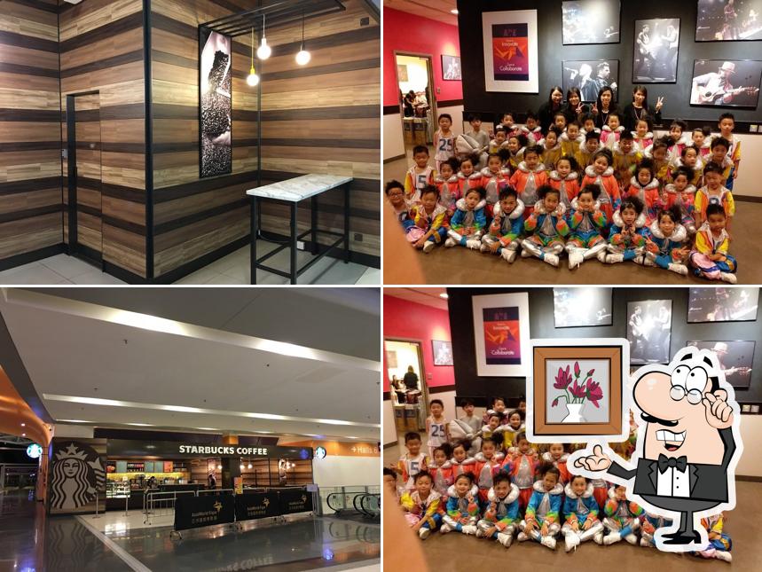 Check out how STARBUCKS Asia World Expo Shop looks inside