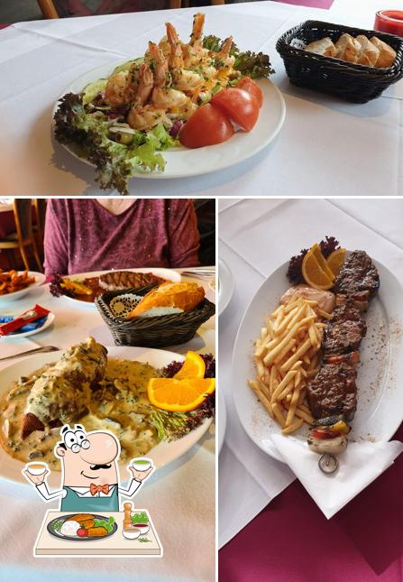 Food at San Martin Argentinisches Steakhouse - Restaurant