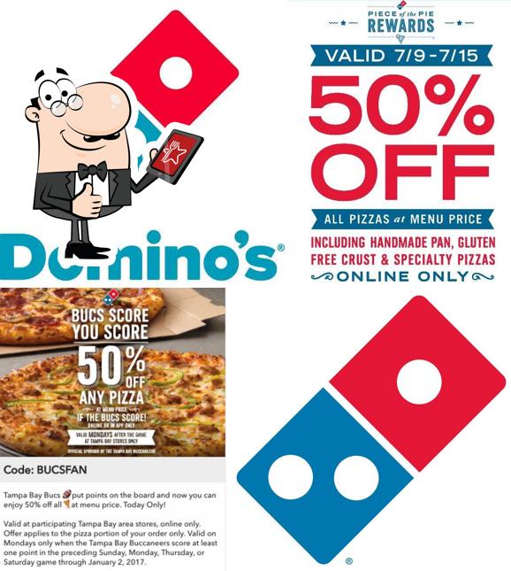 Это снимок пиццерии "Domino's Pizza"