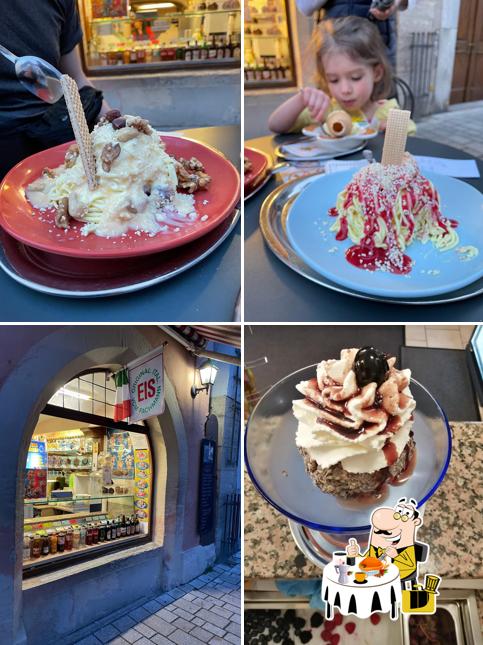 Eis im Italienisches Eiscafé Mauro