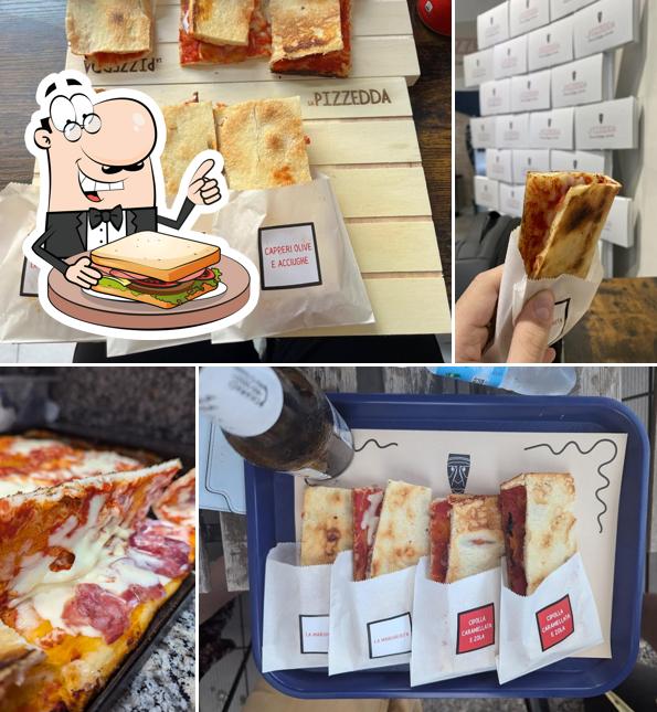 Toast al formaggio al Sa Pizzedda
