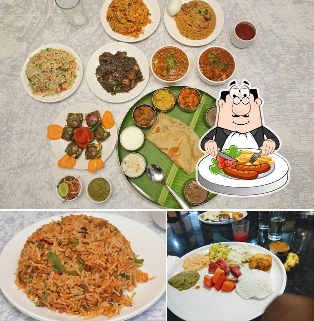 Food at SRI AARVEE HOTEL
