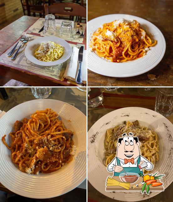 Spaghetti alla bolognese al Trattoria Dal Cordaro (Milano) - Vino e cucina romana dal 1922