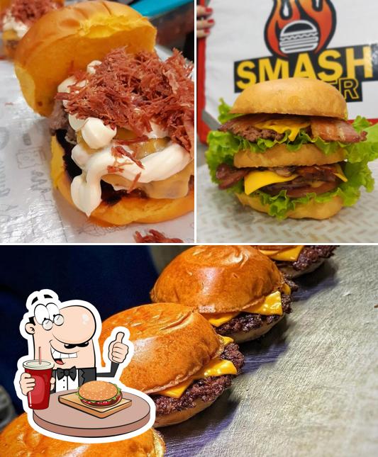 Os hambúrgueres do Smash Burger Premium - Hamburgueria Delivery irão saciar uma variedade de gostos