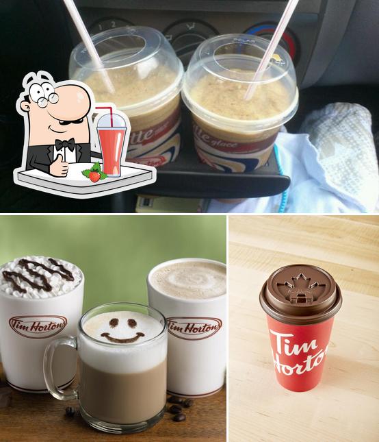 Profitez d'un verre à Tim Hortons