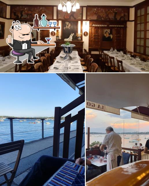 Installez-vous à l'une des tables de Restaurant La Gonelle Dinard