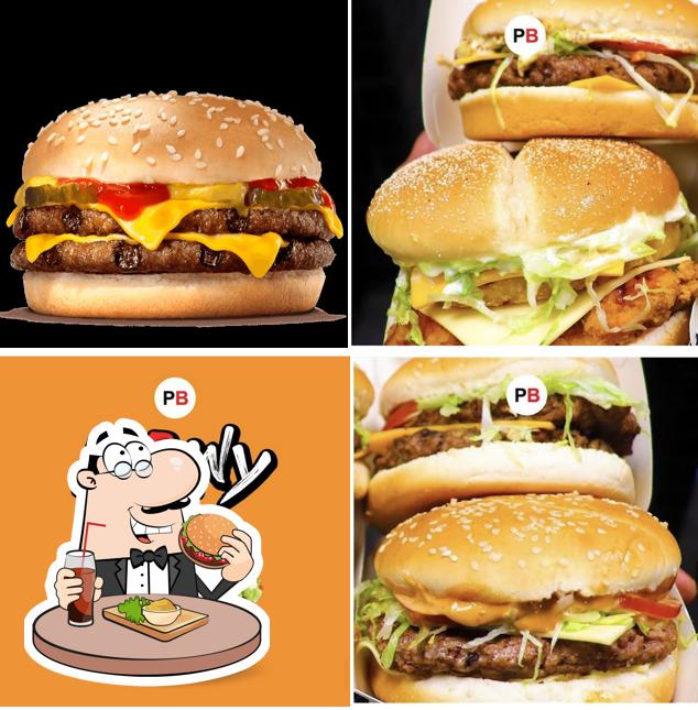 Les hamburgers de POINT B CHAMPIGNY will conviendront différents goûts