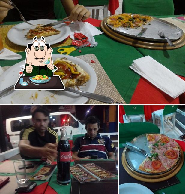 Comida em Pizza Z