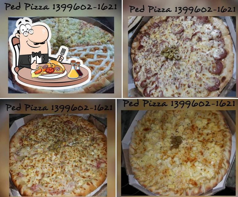 Peça diversos tipos de pizza