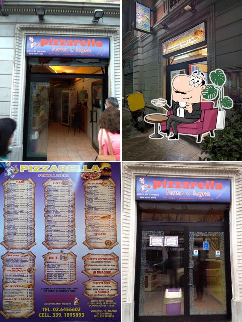 Gli interni di Pizzarella Forno A Legna