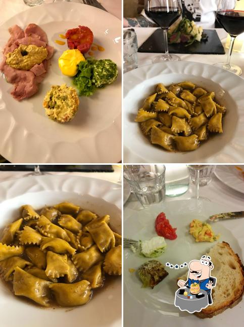 Food at Trattoria alla Locandina