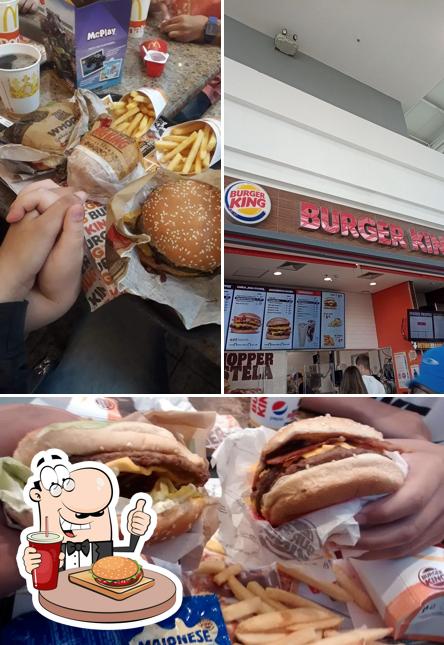 Consiga um hambúrguer no Burger King