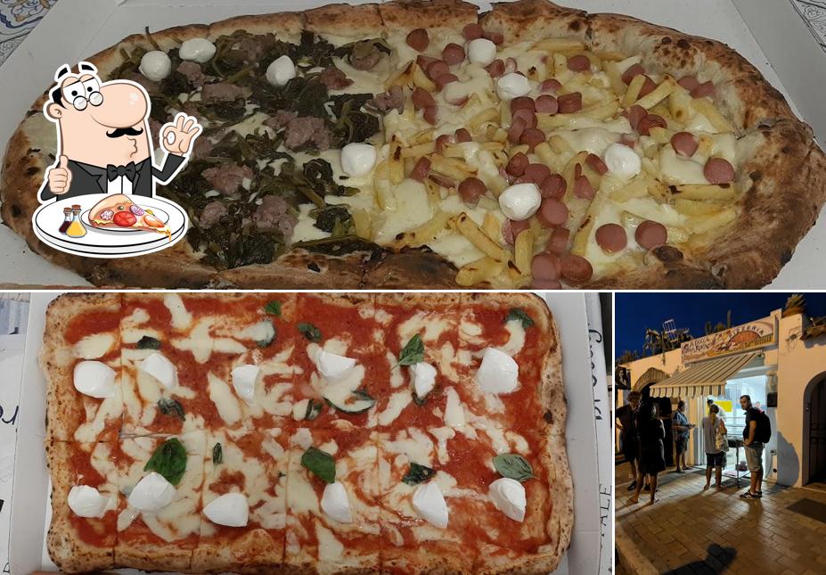 A Pizzeria A Bocca di Forno, puoi assaggiare una bella pizza