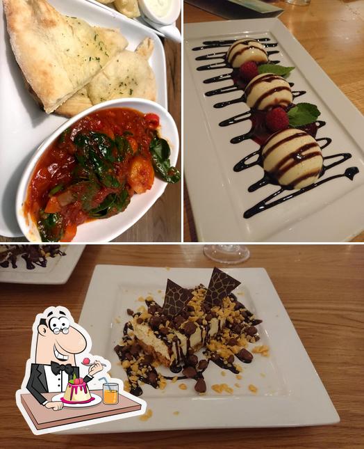 "Prezzo Italian Restaurant Leicester Meridian" представляет гостям широкий выбор сладких блюд