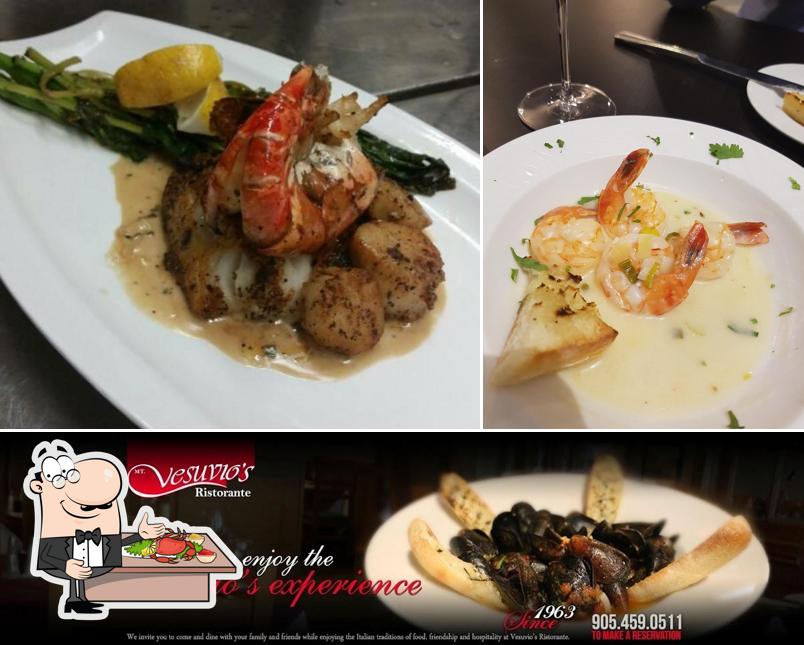 Get seafood at Vesuvio Ristorante