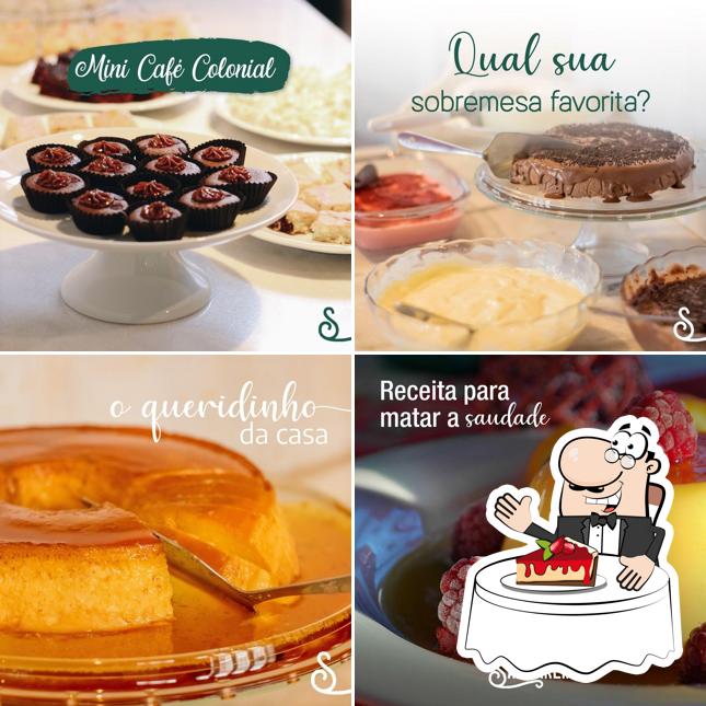 Santarém Gastropub serve uma seleção de pratos doces