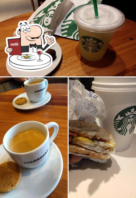 Comida em Starbucks