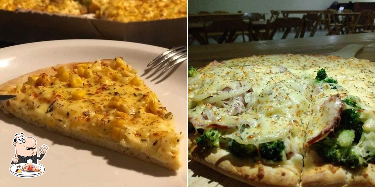 Peça diferentes tipos de pizza