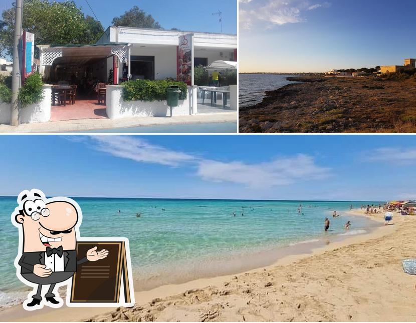 Gli esterni di La Braceria Beach