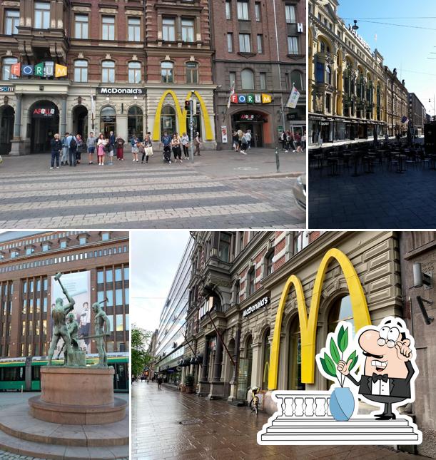Внешнее оформление "McDonald's Helsinki Forum Basement"