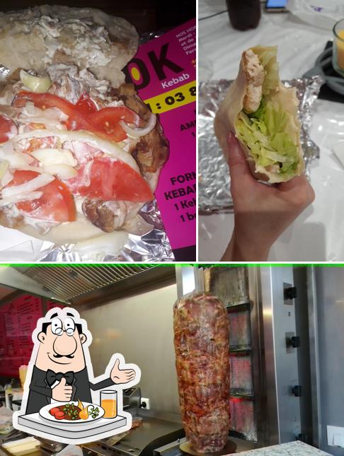 Еда в "Ok Kebab - Tacos - Burger"