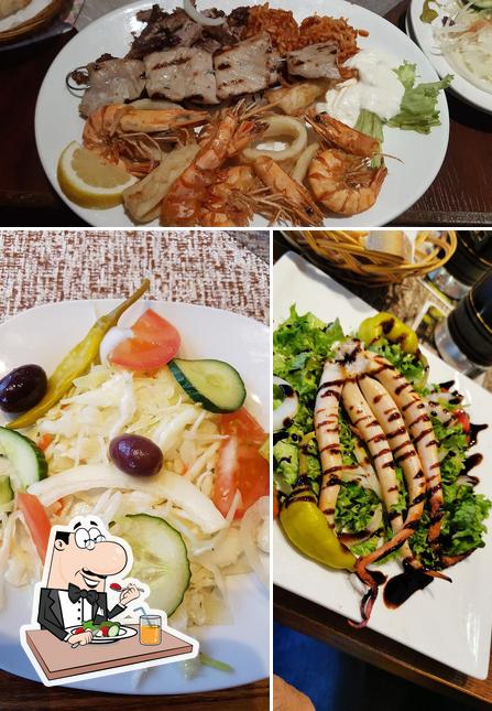 Essen im Griechisches Restaurant Delphi