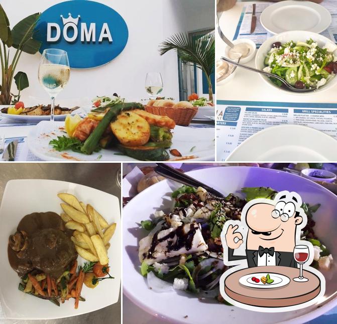Nourriture à Doma Restaurant