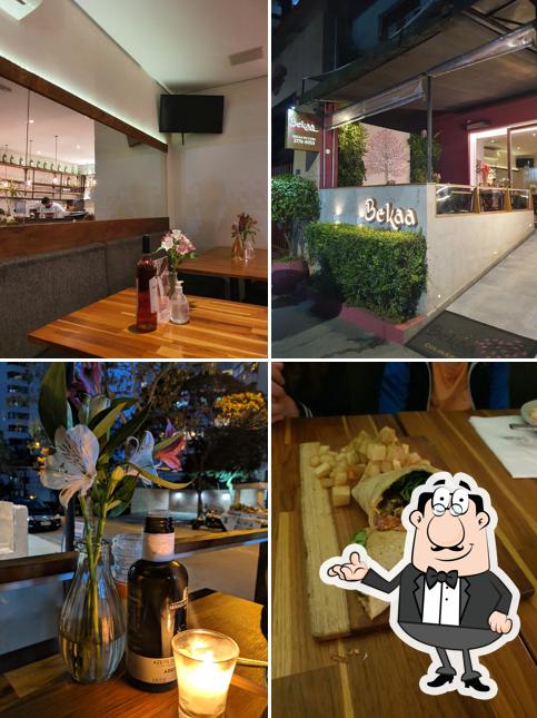 Veja imagens do interior do Bekaa Restaurante