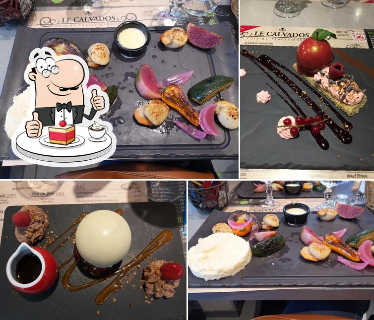 "le calvados" представляет гостям разнообразный выбор десертов