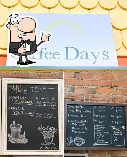 Coffee Days Co. in Titusville Restaurant menu and reviews