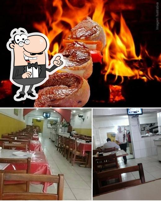 O interior do Churrascaria Anhaia Grill