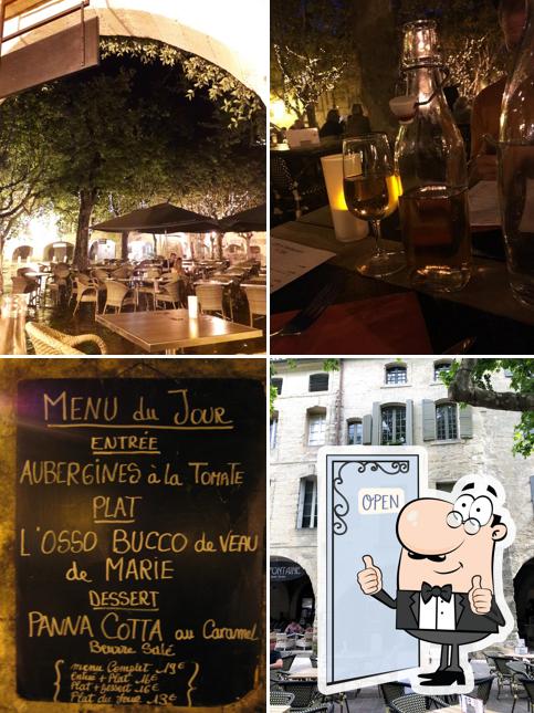 Voici une photo de Restaurant A Côté - Uzès