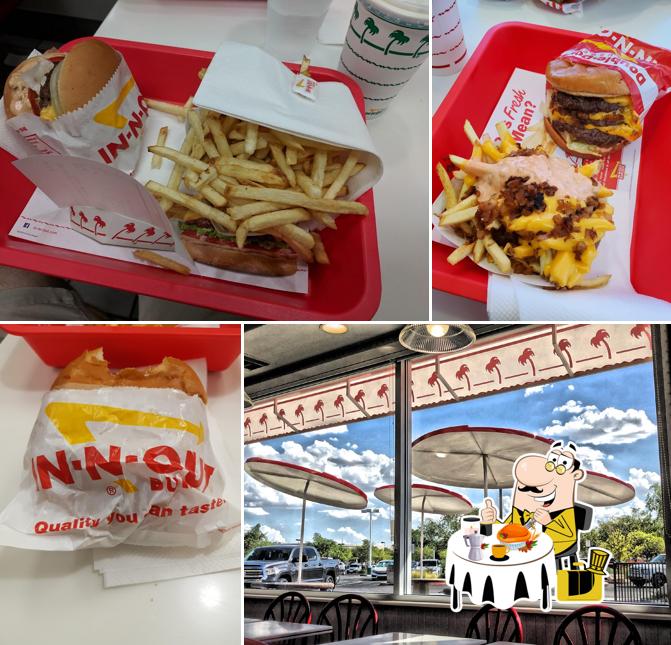 Food at In-N-Out Burger