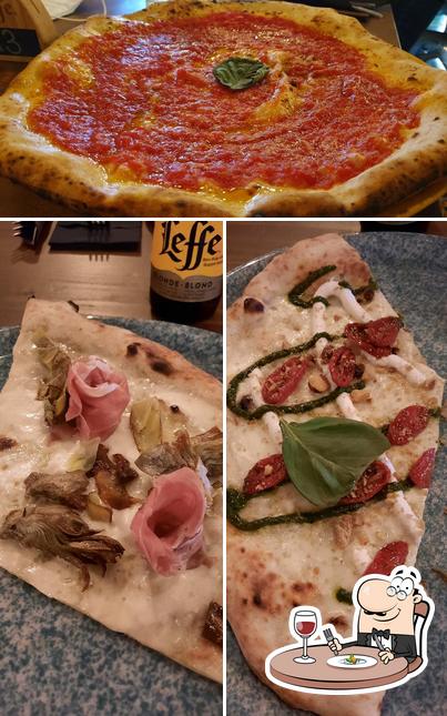 Food at Raro Pizzeria