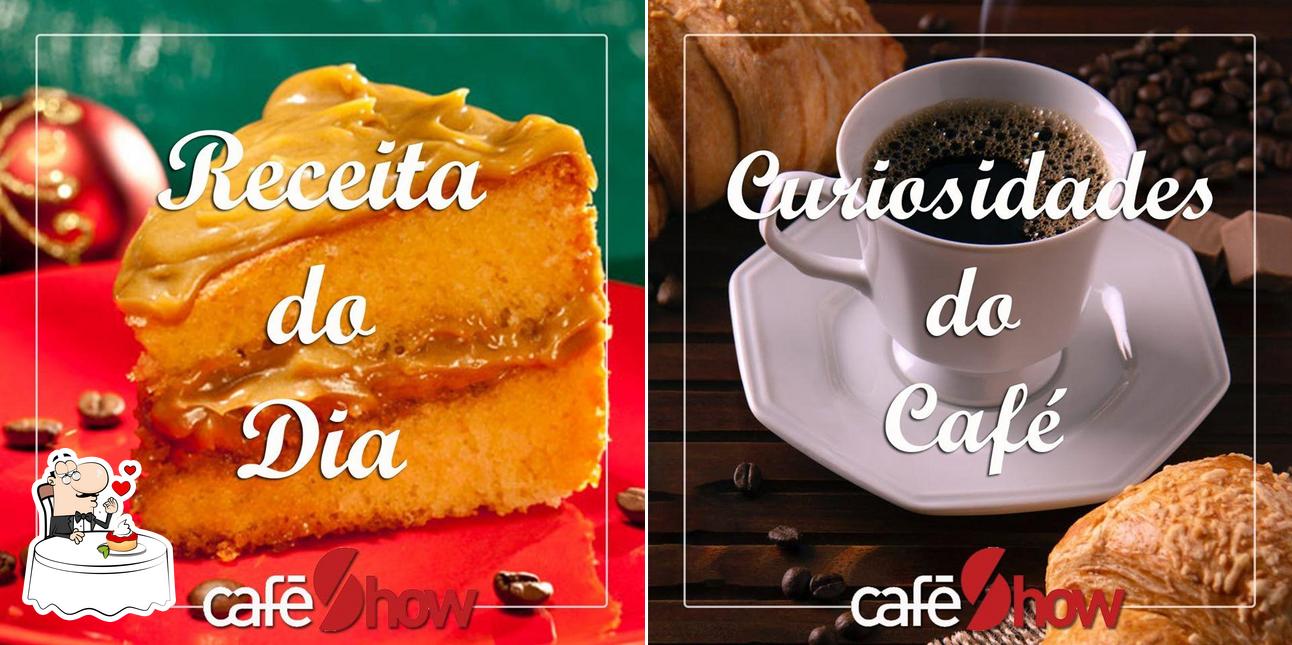 CAFÉSHOW Campo Grande serve uma seleção de pratos doces