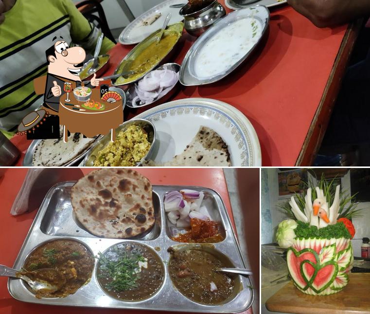 Food at Jeet Dhaba