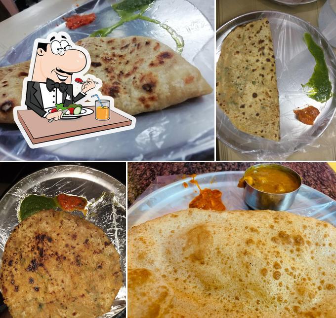 Meals at Krishna Punjabi Paratha House