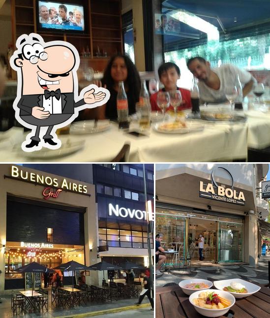 Здесь можно посмотреть снимок ресторана "LA BOLA VICENTE LOPEZ desgraciadamente a cerrado sus puertas par siempre"