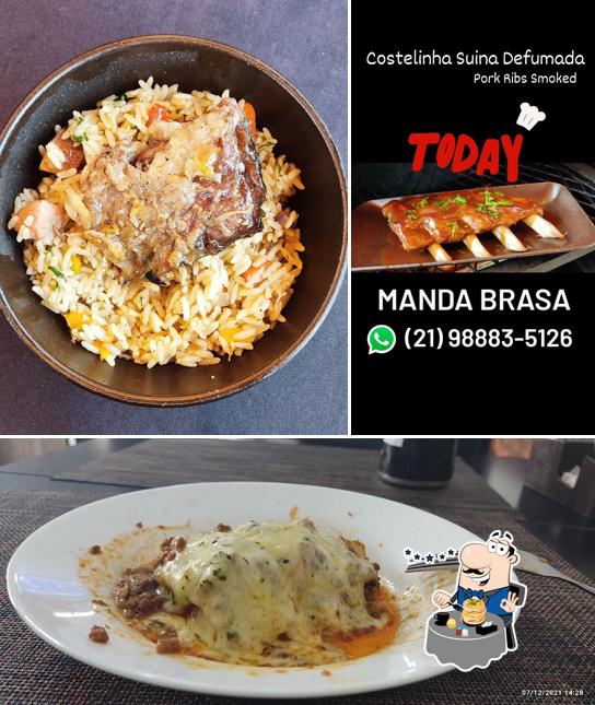 Comida em Manda Brasa