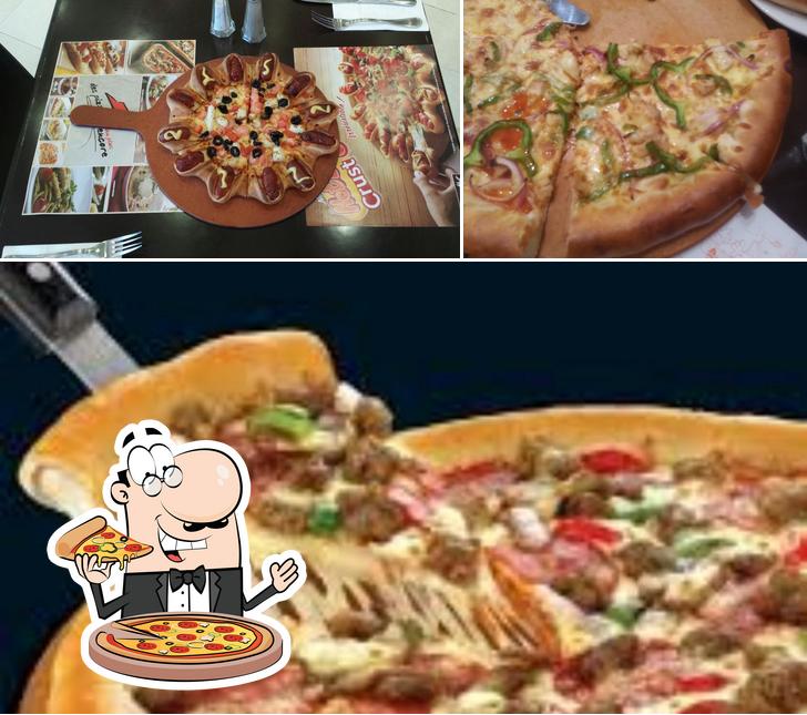 Pick pizza at Pizza Hut