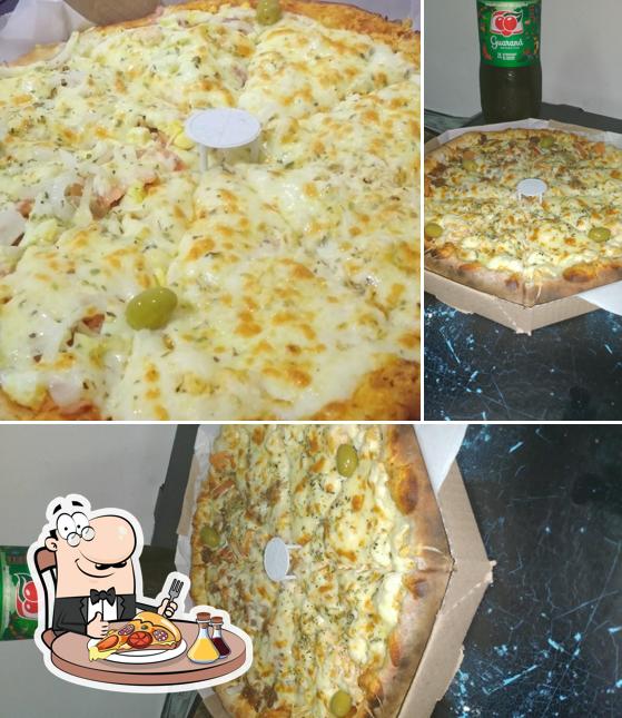 No Ponto da pizza, você pode desfrutar de pizza