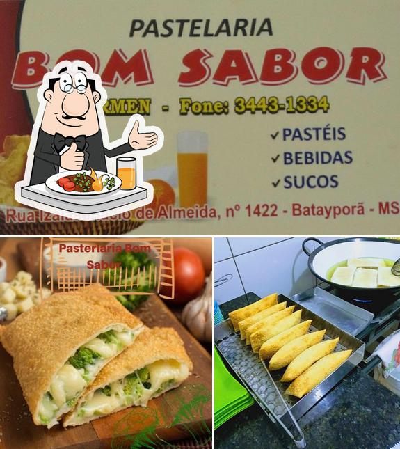 Comida em Pastelaria bom sabor