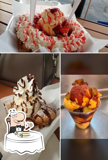 Social Ice offers a selection of sweet dishes