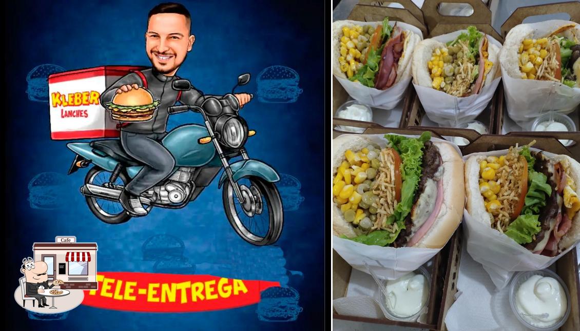 O exterior do Kleber Lanches