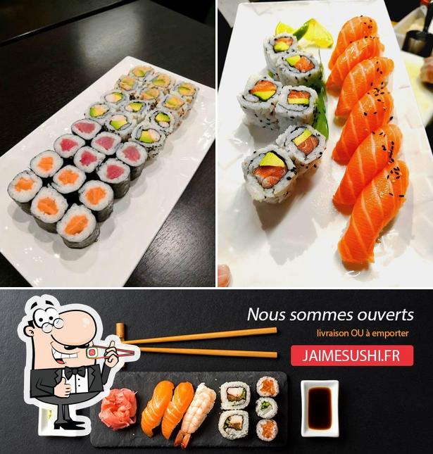 Commandez différentes options de sushi