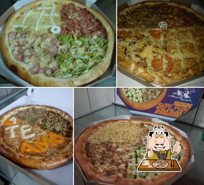 Consiga pizza no Pizzaria Do Batata